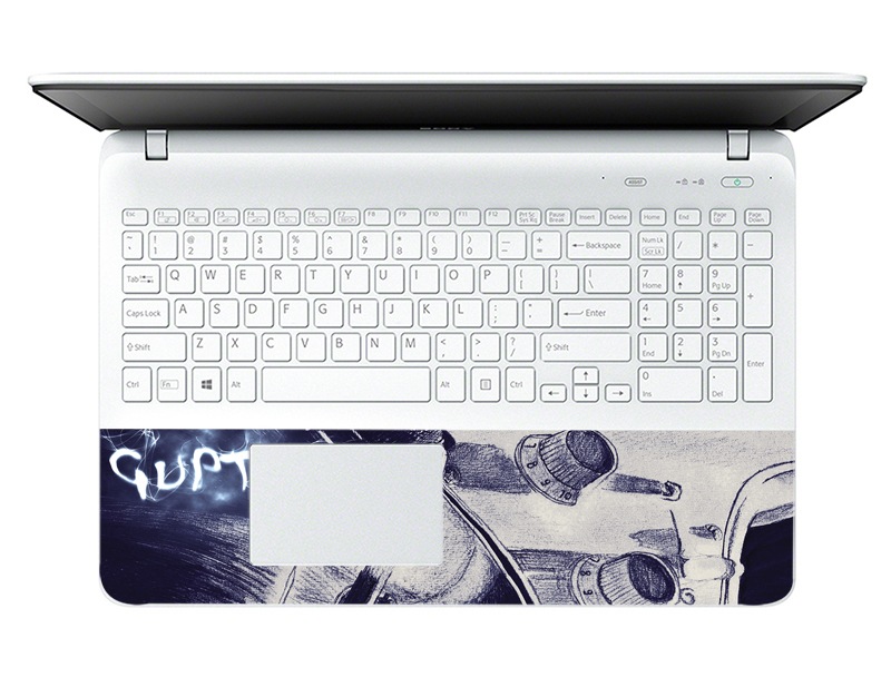 Mẫu Dán Decal Laptop Nghệ Thuật  LTNT- 181 cỡ 13 inch