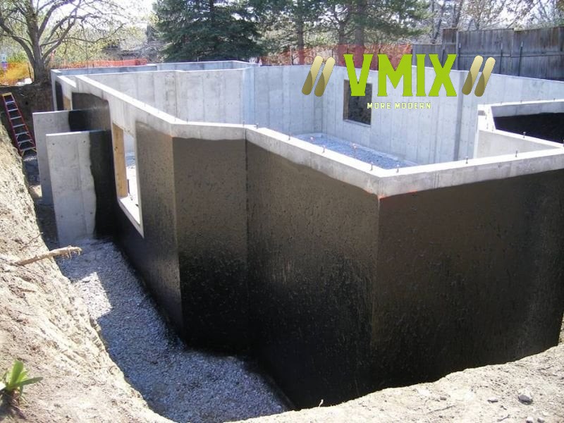 [6kg] Chống thấm dạng lỏng tạo màng Bitum Sika Membrane dễ thi công khô nhanh che kín vết nứt dùng chống thấm cho sàn mái, ban công, vệ sinh, bể nước,hồ bơi, bể cá,tầng hầm.