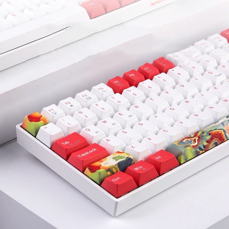 Bàn phím cơ không dây Dual Mode Newmen GM680 - Hàng Chính Hãng
