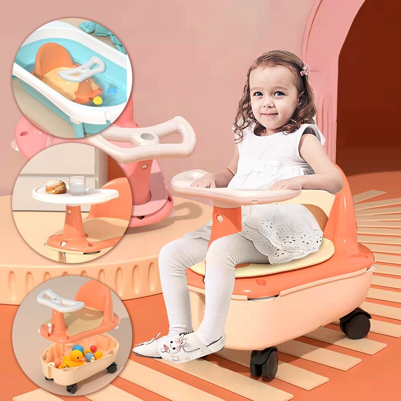 Ghế Tắm Di Động Cho Bé 3 Trong 1 Có Thể Ngồi/Nằm Portable Baby Bath Seat