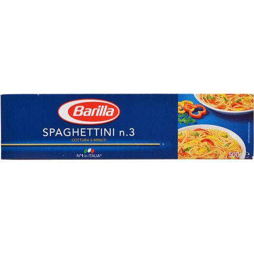 Mỳ Barilla sợi hình ống các cỡ Spaghetti No.5-500g