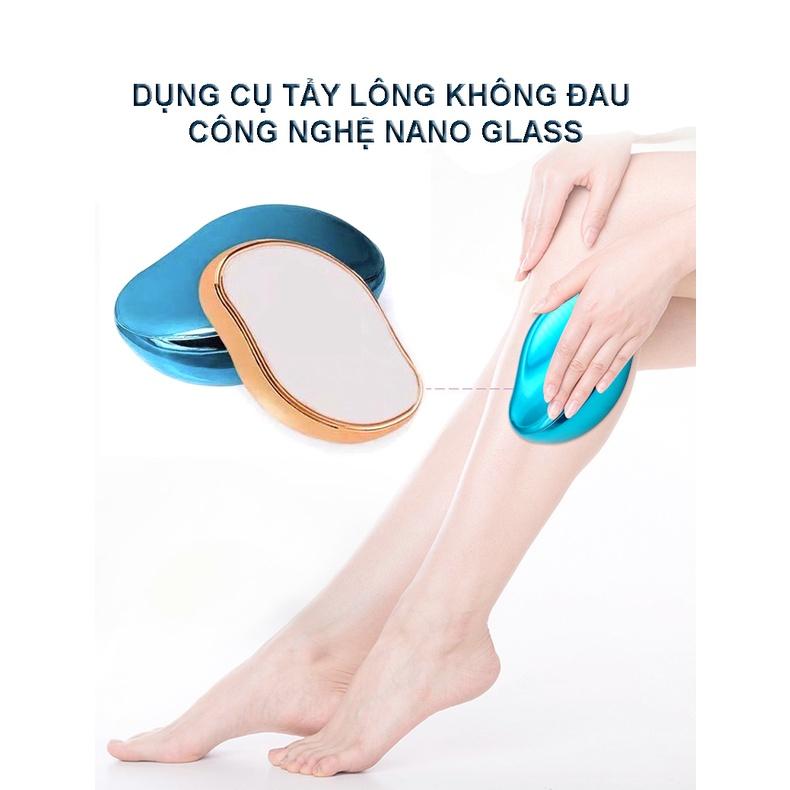 Dụng Cụ Cạo Lông Chân Tay Không Đau Bằng Thủy Tinh