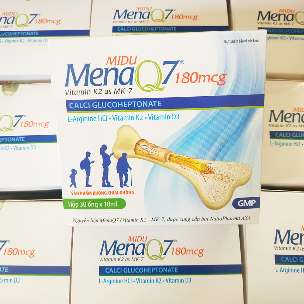 Midu MenaQ7 180mcg – Phát triển chiều cao cho trẻ em và giúp xương chắc, dài, dẻo từ trong bụng mẹ tới suốt cuộc đời