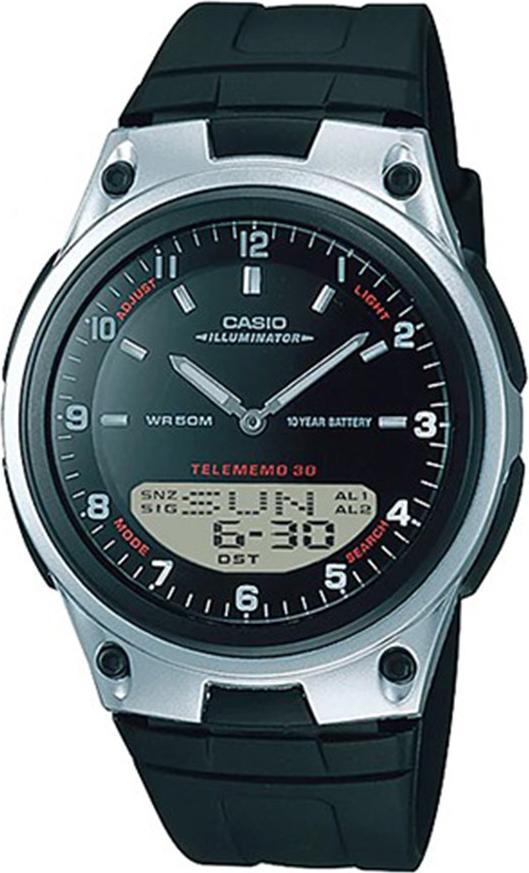 Đồng hồ nam dây nhựa Casio AW-80-1AVDF