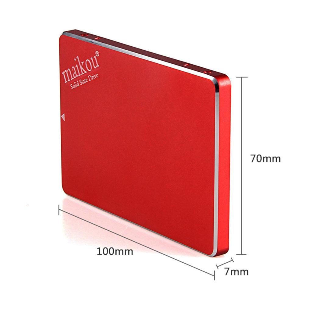 2.5" 3.0 60G SSD Solid State Drive for PC/Desktop High Performance Red