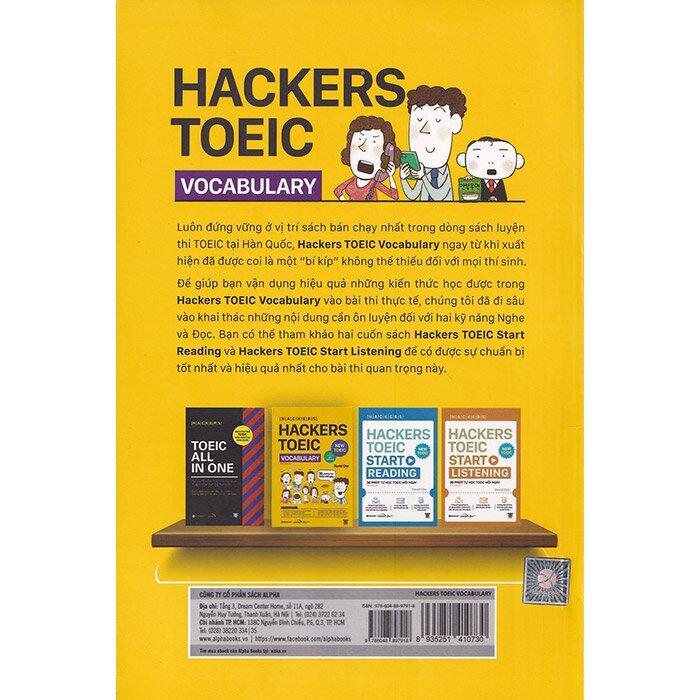 Hackers TOEIC Vocabulary