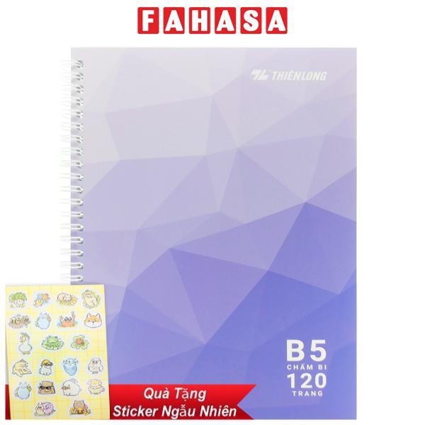 Sổ Lò Xo B5 Chấm 120 Trang 100gsm - Thiên Long MB-018