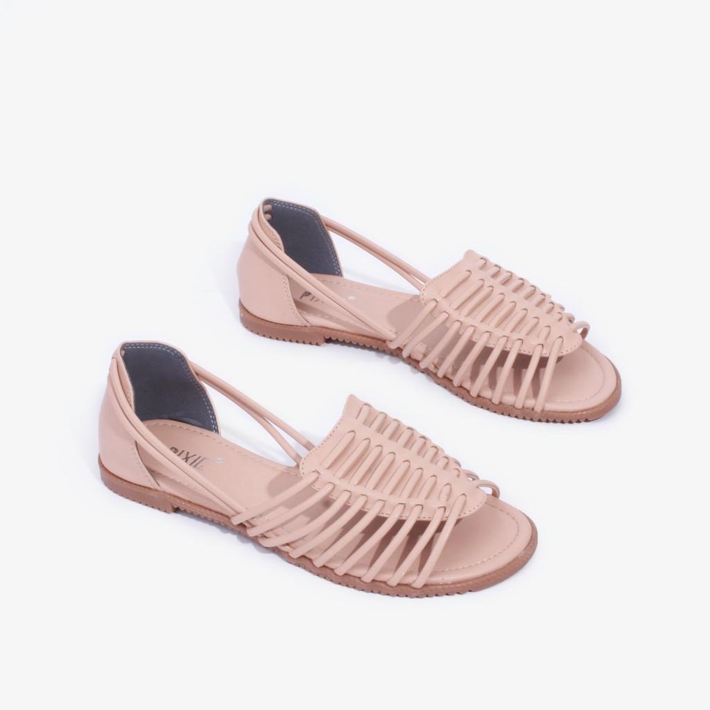 Sandal Bệt Dáng Rọ Thời Trang Pixie X754