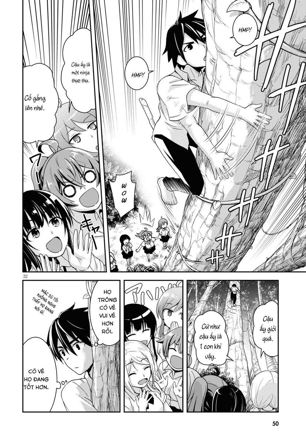 isekai yurutto survival seikatsu: gakkou no minna to isekai no mujintou ni tenishitakedo ore dake chapter 1 35