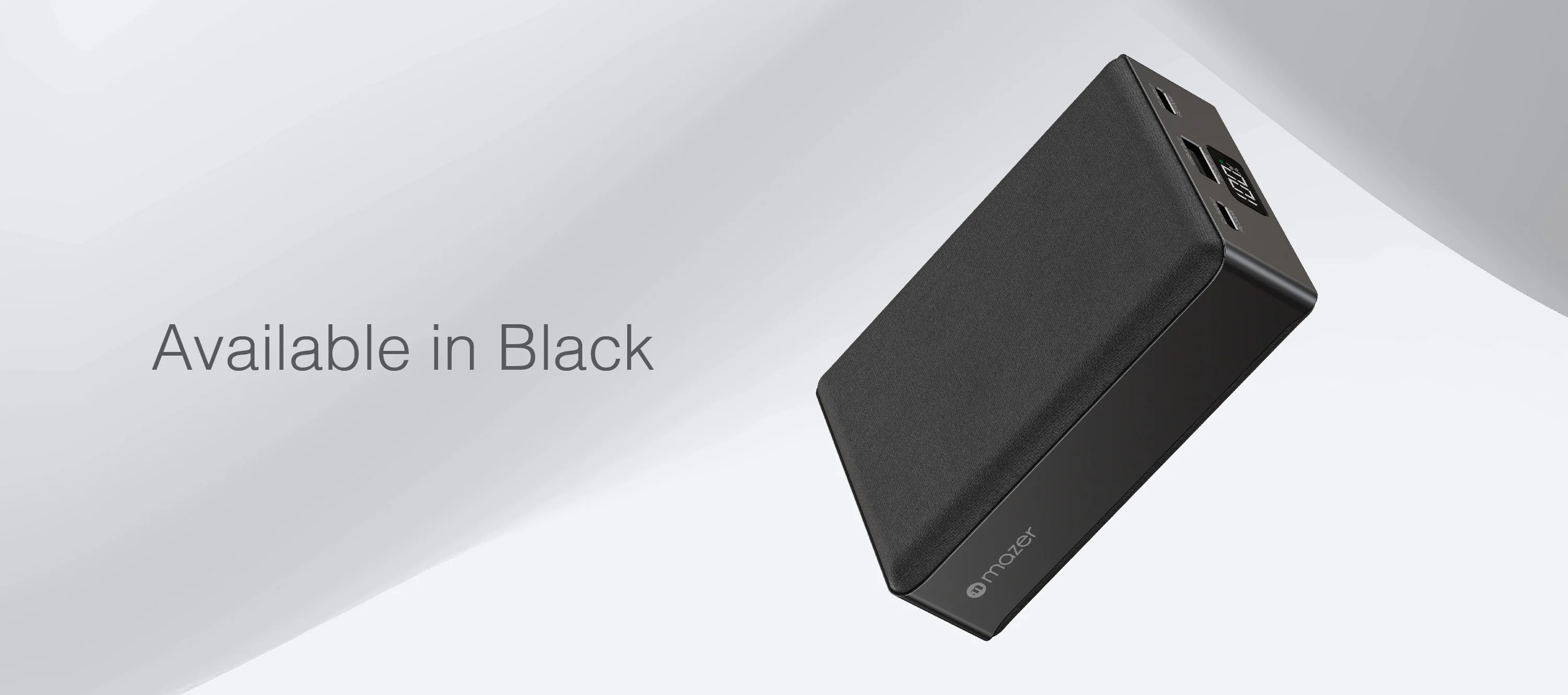 Pin Dự Phòng MAZER PowerCharge PD100W Dung Lượng 24000mAh Sạc Siêu Nhanh Cho Cả Laptop 02xUSB-C 01xUSB-A Kèm Dây Type C Hàng Chính Hãng