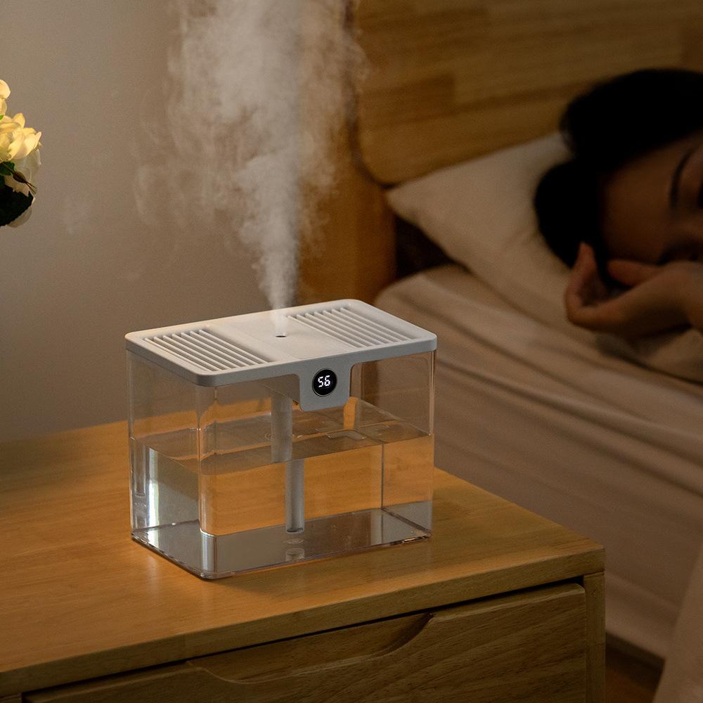 1500ML USB Siêu Âm Thanh Máy Tạo Độ Ẩm Không Khí Mát Văn Phòng Nhà Làm Thơm Phun Sương Tạo Phun Sương Tạo Ẩm Hình Ếch Con Điện Khuếch Tán Hương Thơm