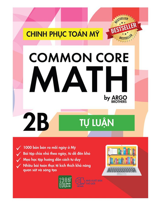 Sách - Common Core Math - Chinh phục toán Mỹ 2B (1980)