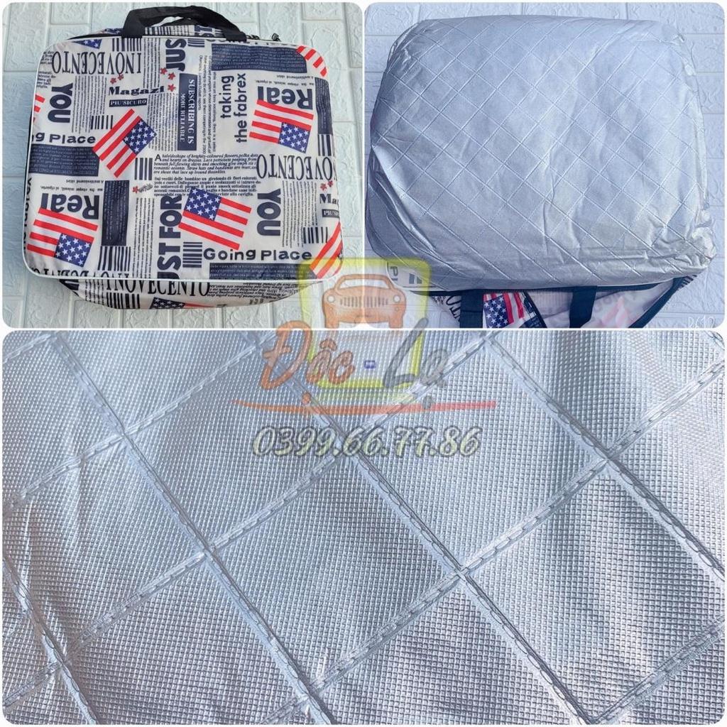 Bạt Phủ Xe Ô Tô PEUGEOT 2008, 3008, 5008, Traveller, Chất Liệu Bạt Tráng Nhôm 3 Lớp, Có Khóa Kéo Cửa Lái, Có Phản Quang