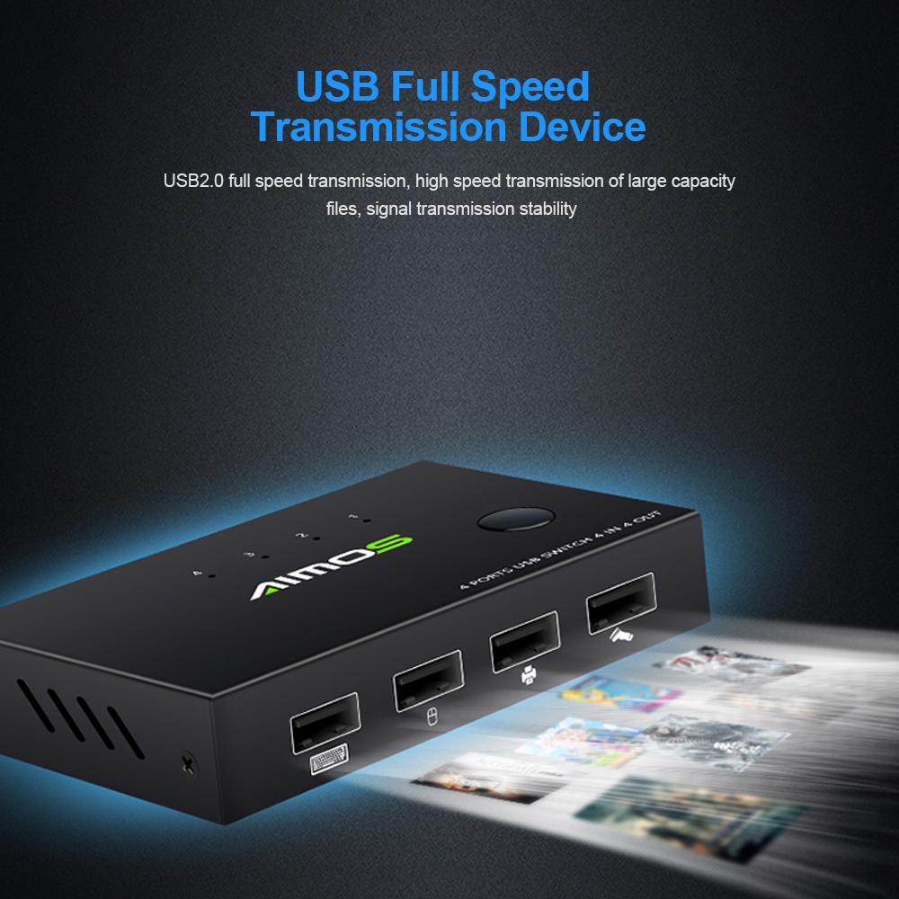 Bộ chuyển mạch AIMOS dùng chung USB