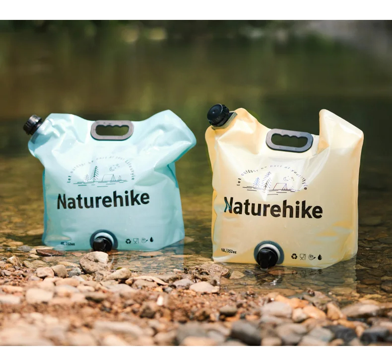 Túi Đựng Nước Dã Ngoại Có Vòi Xếp Gọn Naturehike CNK2450CF027- Dung Tích 10L