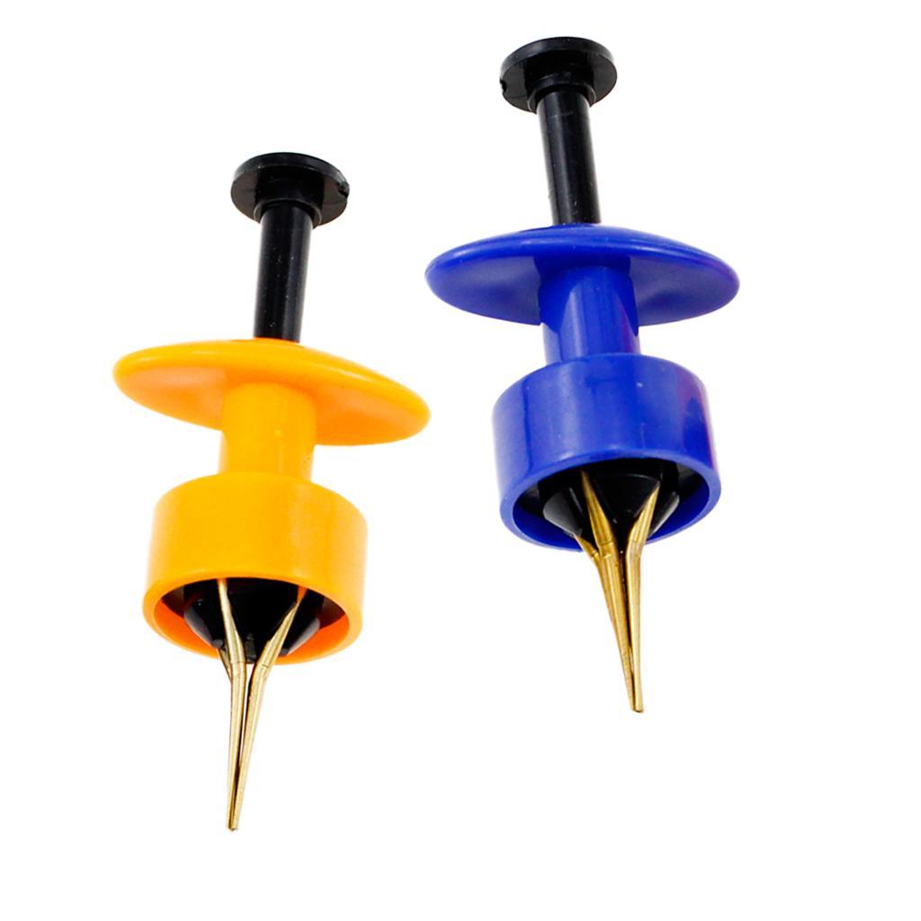 2pcs Fishing Baits Lightweight Clips Bloodworm Clip Fishing  Accessory