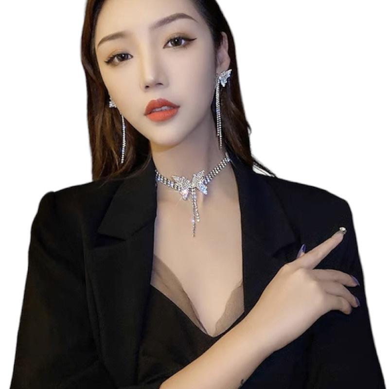 Vòng cổ đính đá phong cách thanh lịch nhiều mẫu - Arora boutique
