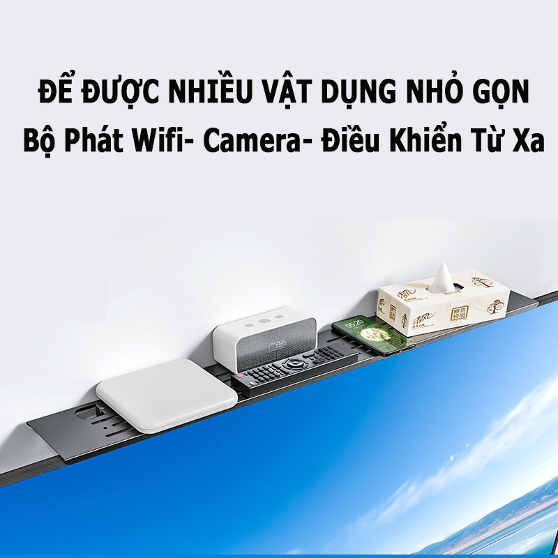 Kệ Để Đồ Treo Tivi; Giá Đỡ Bộ Phát Wifi; Điều Khiển Loa; Giá Đở Phụ Kiện Gắn Màn Hình Máy Tính