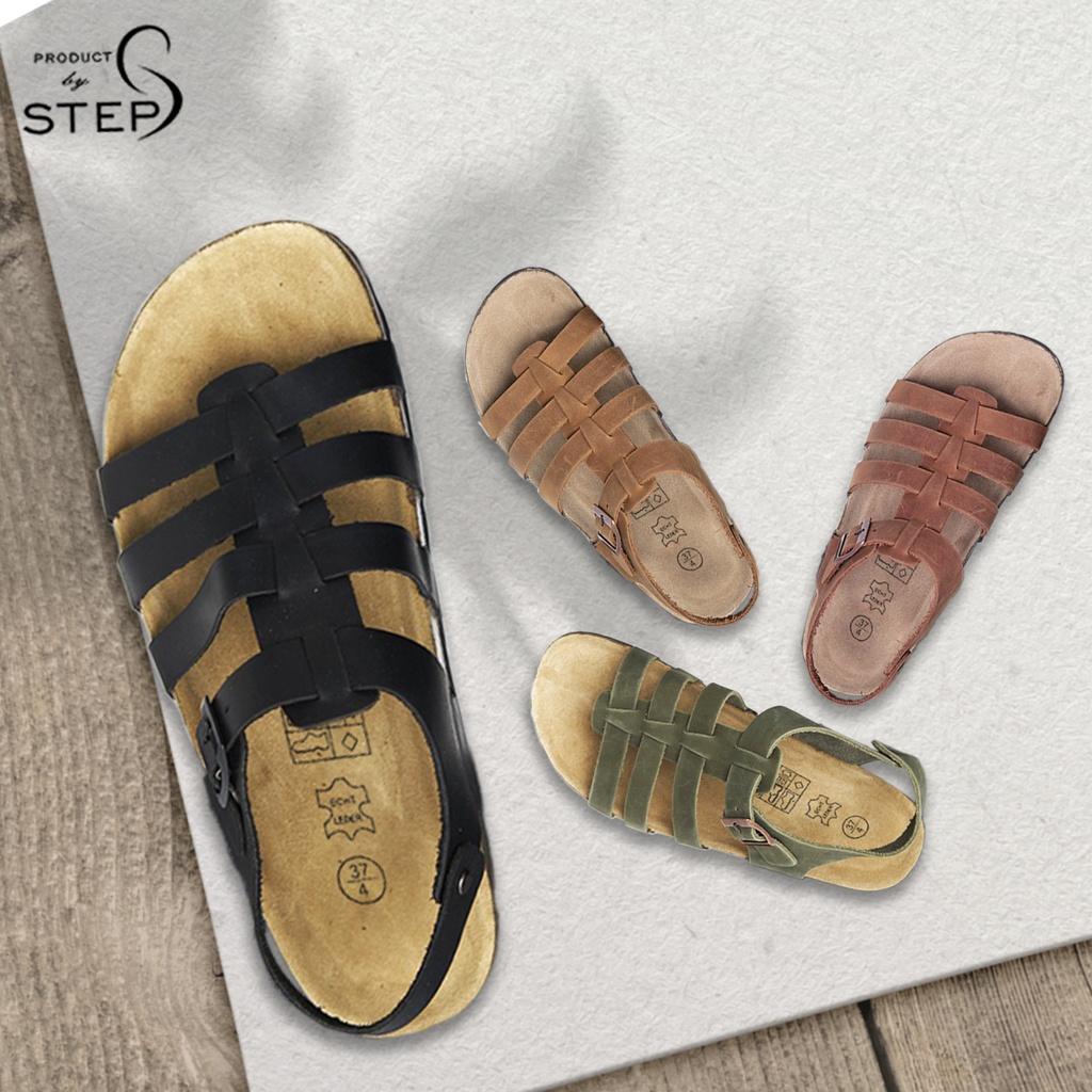Giày đế trấu Unisex Da Quai chiến binh