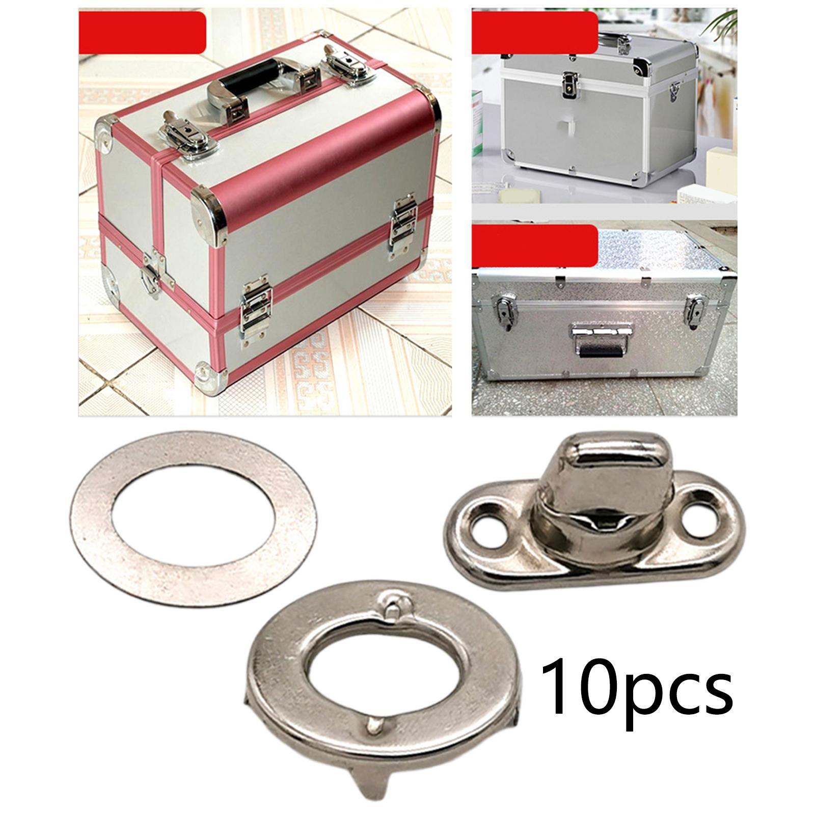 10 Pieces Rotary Button Bag Twist Lock Accessories Buckles for Jewelry Boxes
