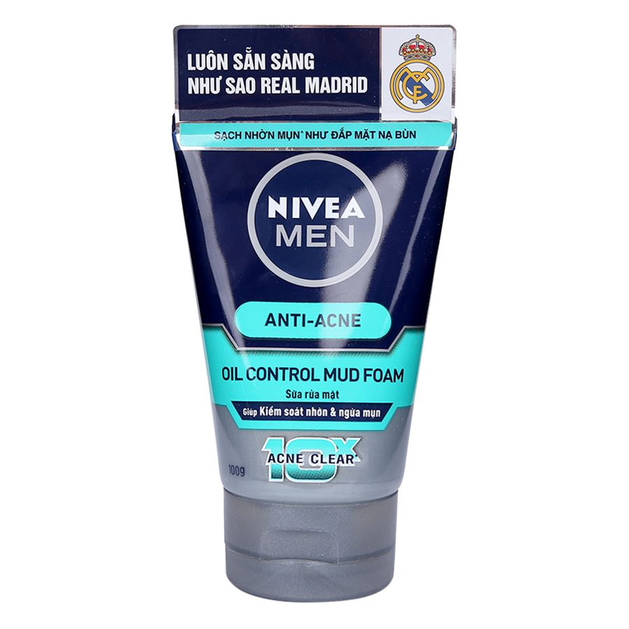 Sữa Rửa Mặt Nam Nivea Men (100g)