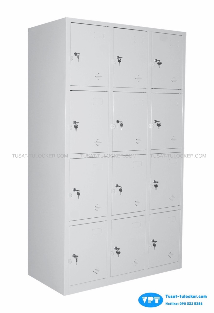 Tủ Locker 12 Cánh VPT 84-3K, Tủ Sắt 12 Cánh Sơn Tĩnh Điện Cao Cấp