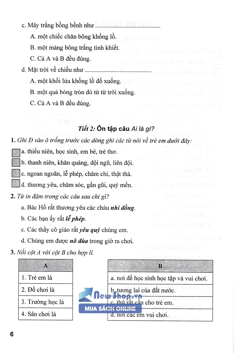 PHÁT TRIỂN VÀ NÂNG CAO TIẾNG VIỆT LỚP 3 (DÙNG CHUNG CHO CÁC SGK MỚI HIỆN HÀNH)