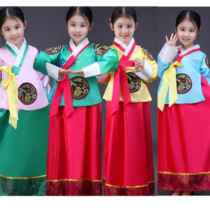 (CÓ SẴN) Trang Phục Hanbok Nữ Hàn Quốc, Hanbok Truyền Thống Hàn Quốc Cho Bé Gái