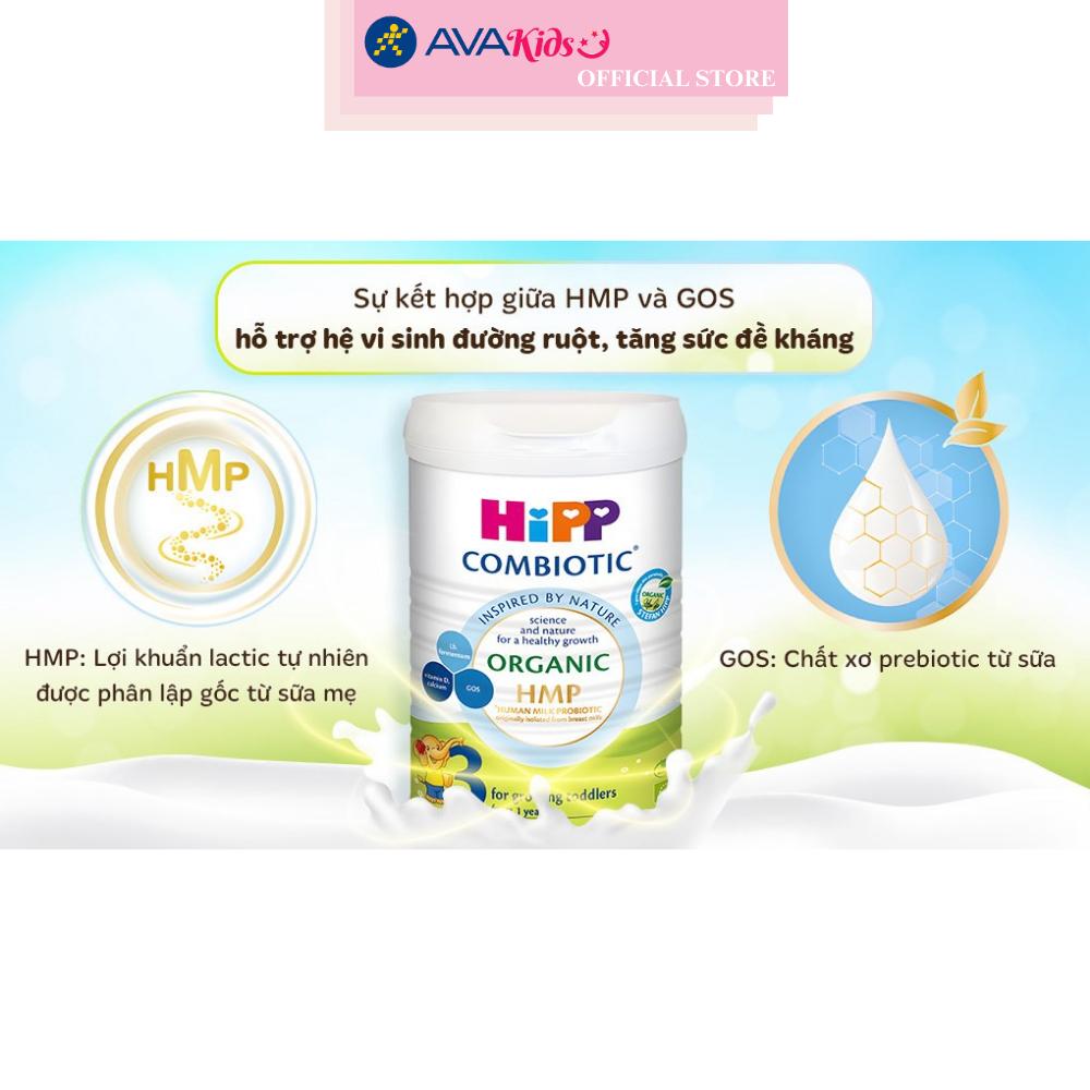 Sữa bột HiPP Organic Combiotic số 3 800g (1 - 3 tuổi)
