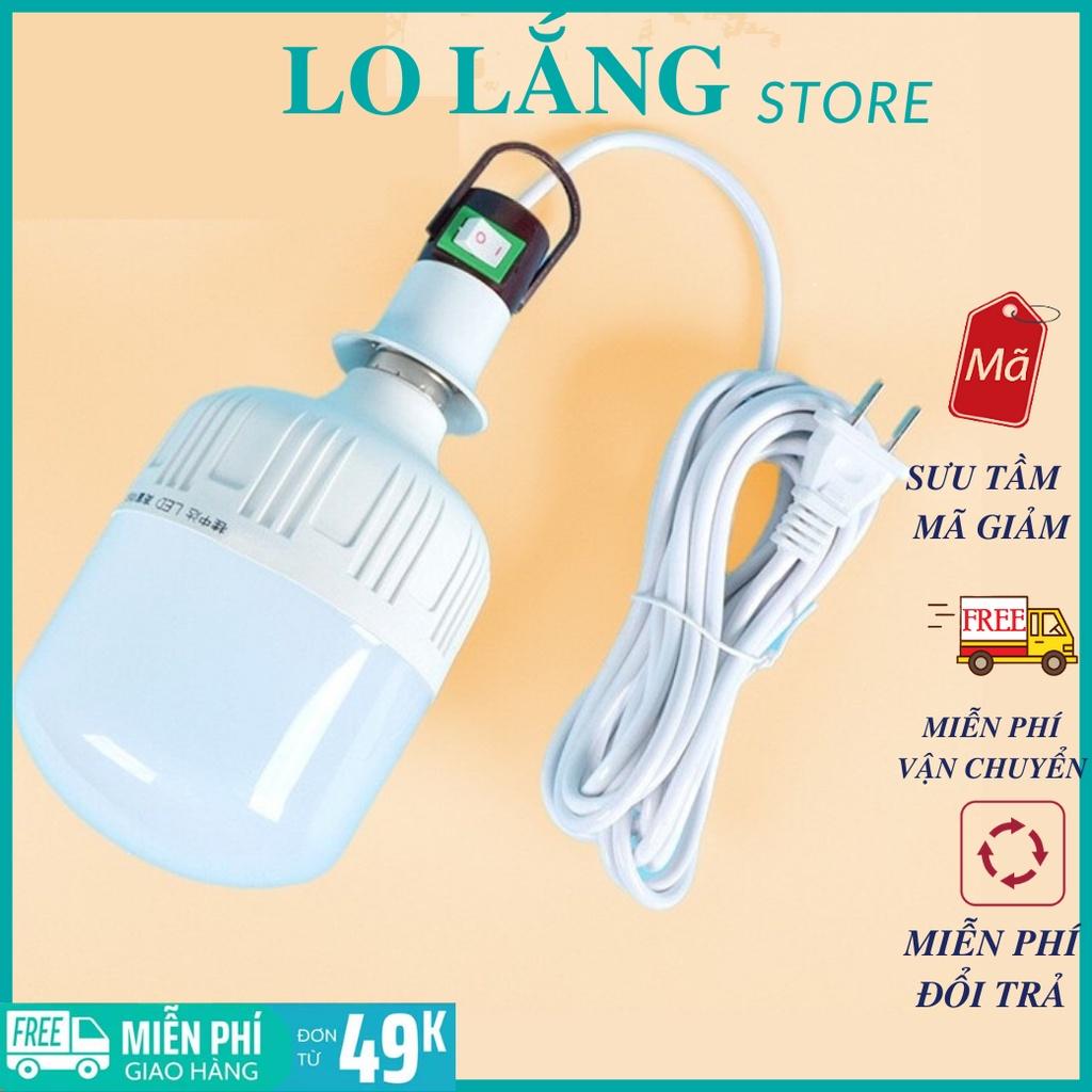 Bóng đèn led 20W kèm đuôi đèn có công tắc và dây dài 5m siêu tiết kiệm điện an toàn cao cấp