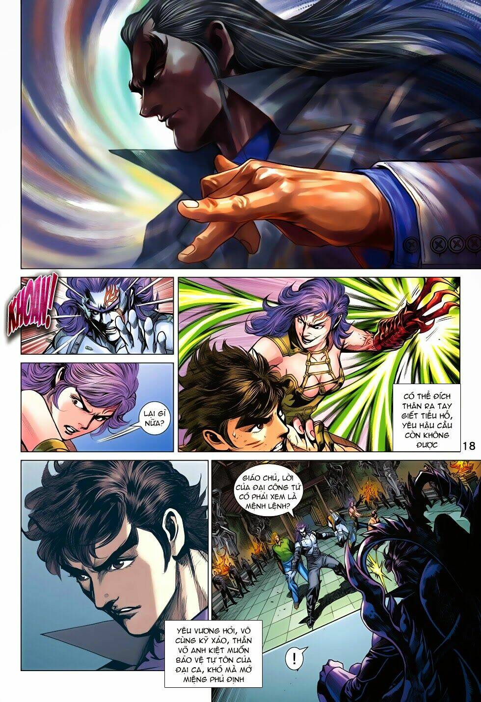 tân tác long hổ môn chapter 695 18