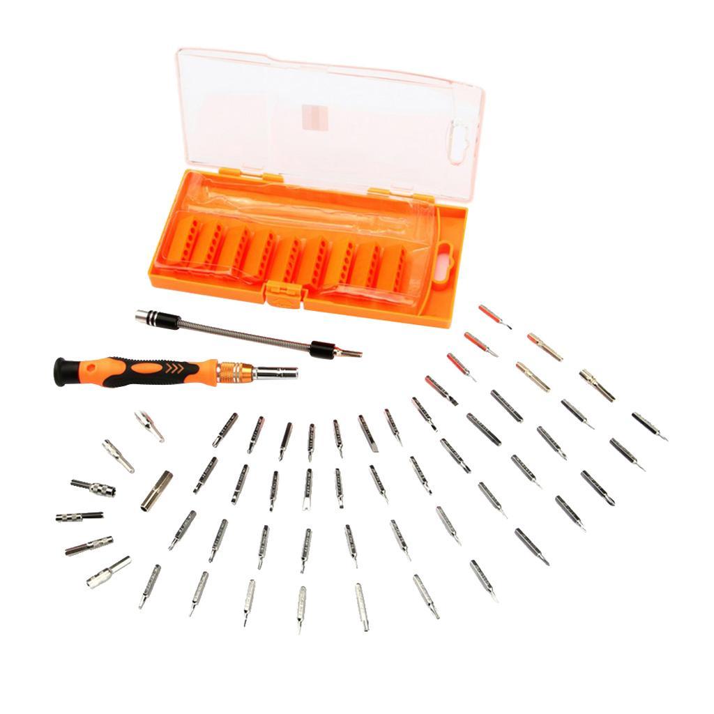 58-in-1 Precision Screwdriver Set Repair Tools Kit for Watch PC Micro Hobby