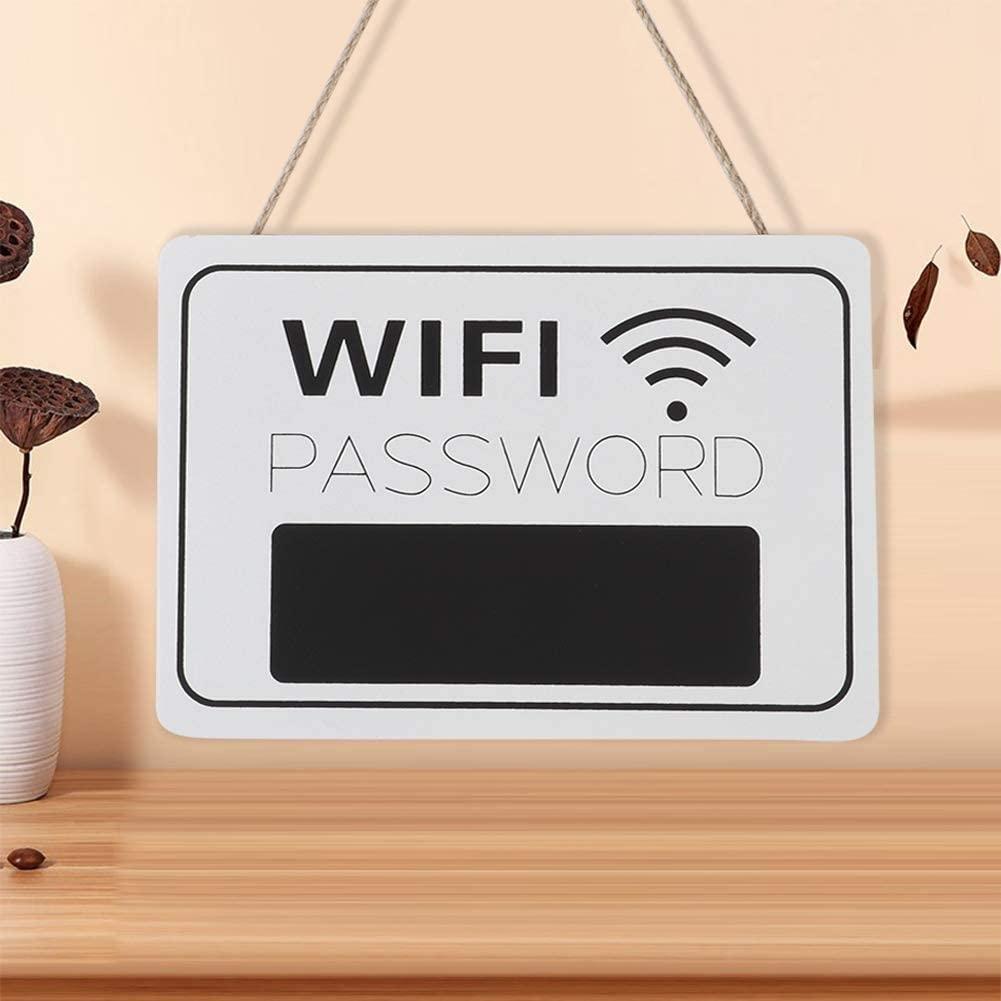 Mật khẩu WiFi Biểu đồ tường Treo tường Hiển thị bảng chỉ dẫn Bảng đen cho văn phòng Quán cà phê Nhà sách Quán bar Cửa hàng trang trí tiệc