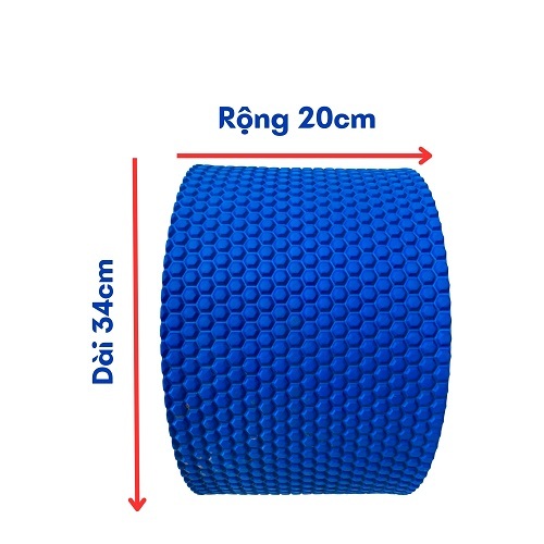 Vòng Tập Yoga Có Gai Bản Rộng 20cm ECOYOGA , Chịu Lực 200kg , Phiên Bản Cao Cấp Nhập Khẩu , Vòng Bản Bự , Hỗ Trợ Yoga