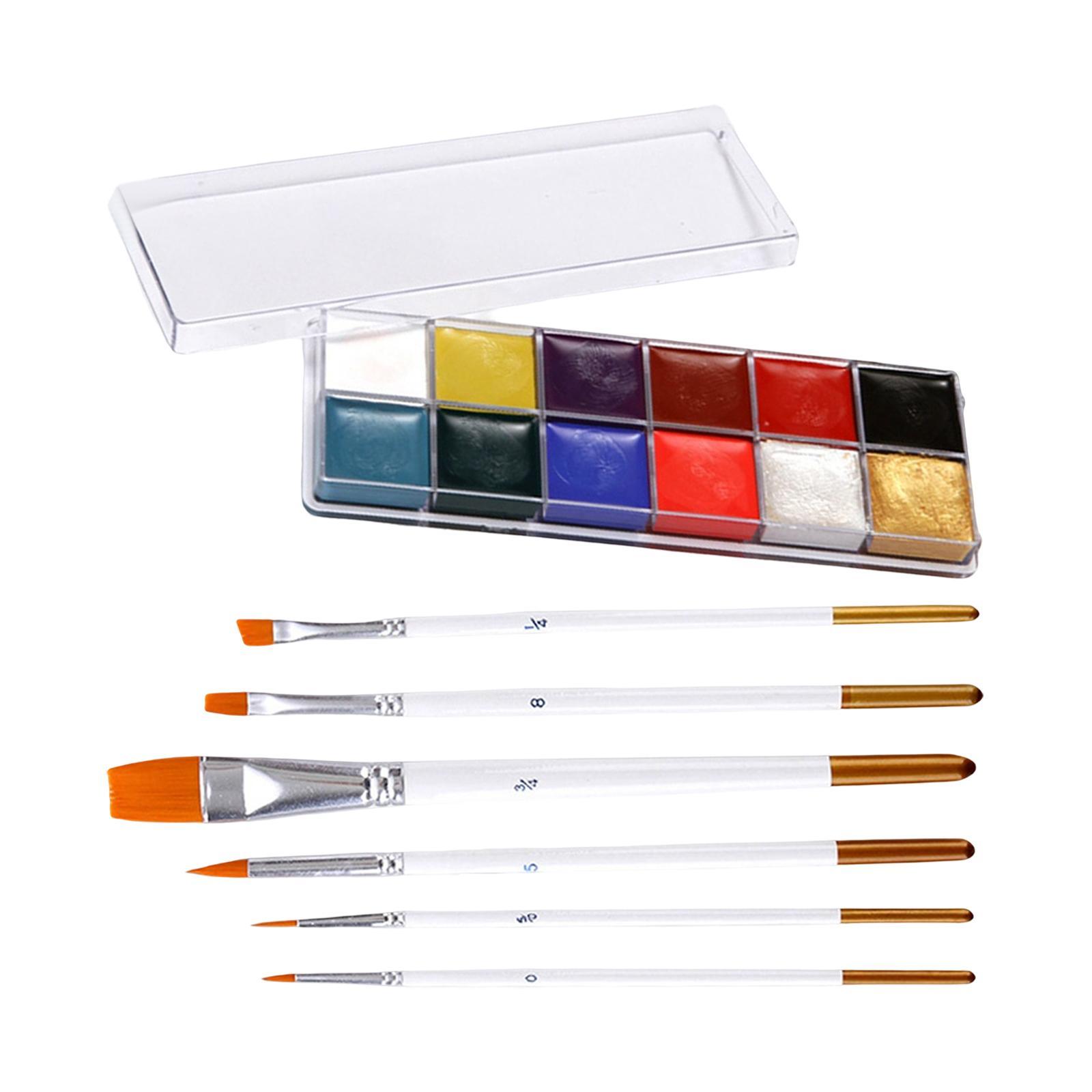Face and Body Paint Face Painting Kit Kit for Cosplay Stage