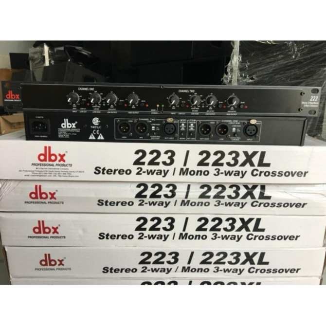 Bộ lọc phân tần crossover dbx 223xl nhập khẩu