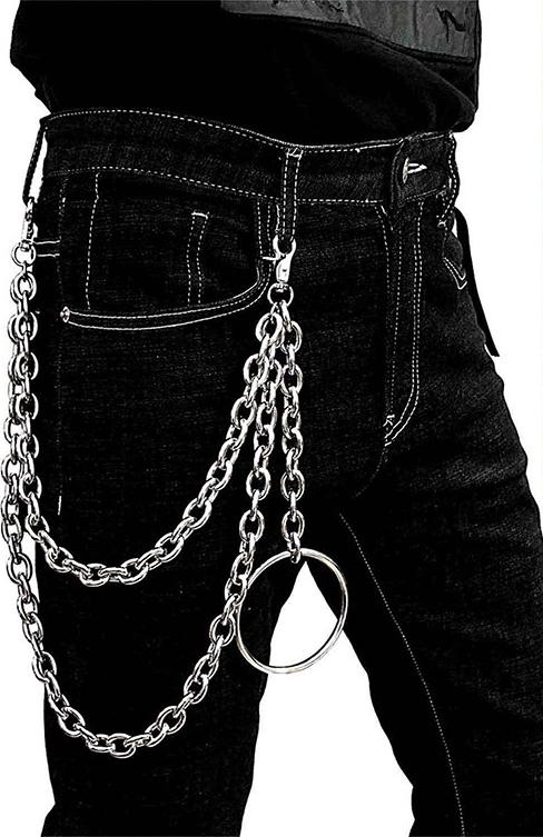 Xích đeo quần thả vòng tròn cá tính phong cách punk rock cool ngầu