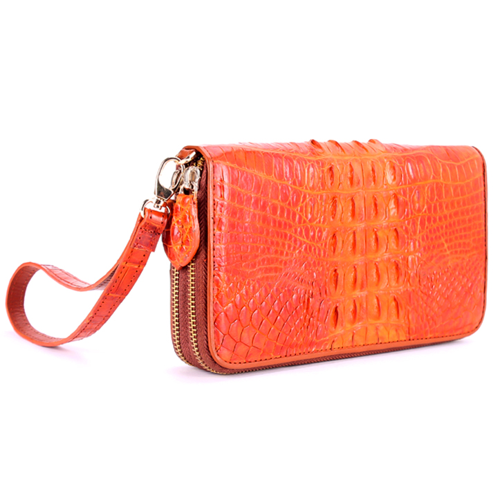 Ví nữ da cá sấu nhiều loại màu vàng bò HJ93201-04-08-12-39-47-79-3736-40