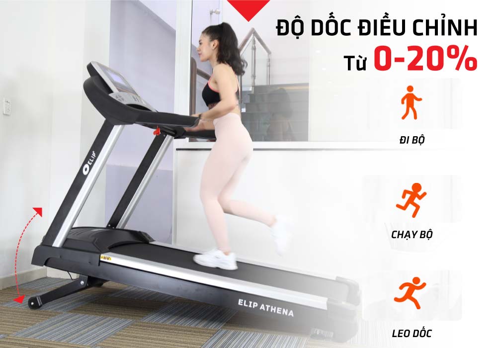 Máy Chạy Bộ Elip Athena