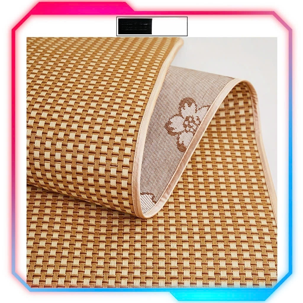 Chiếu Điều Hòa Cao Cấp Sợi Mây Tổng Hợp Loại Dày Lót Vải Không Dệt Hàng Xuất Khẩu 2 Mặt Lót Lụa Chọn Cỡ Bốn Mùa Thiên Nhiên Tốt Cho Sức Khỏe Mát Mùa Hè Ấm Mùa Đông Thoải Mái Thư Giãn