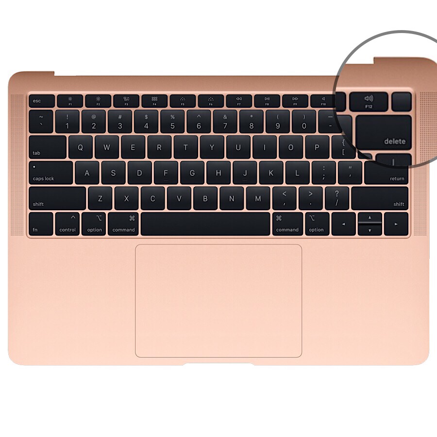 Phủ bàn phím cho MacBook Air 13 inch New 2018 hiệu JCPAL FitSkin - Hàng chính hãng