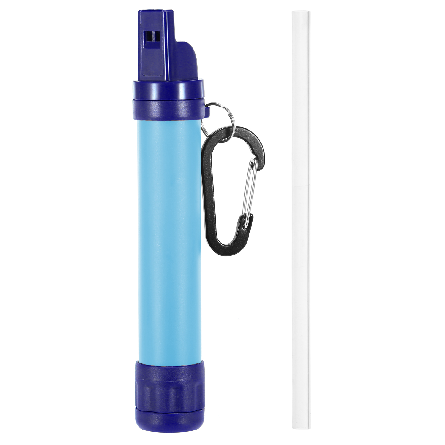 Bộ Lọc Nước Đa Năng Có La Bàn Còi Tín Hiệu Có Móc Khóa Carabiner Để Sinh Tồn