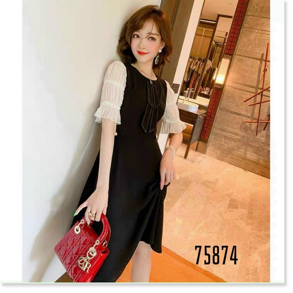 ĐẦM UM PHỐI VOAN NỮ SIÊU XINH HOT HOT CHO CÁC QUÝ CÔ KME FASHION