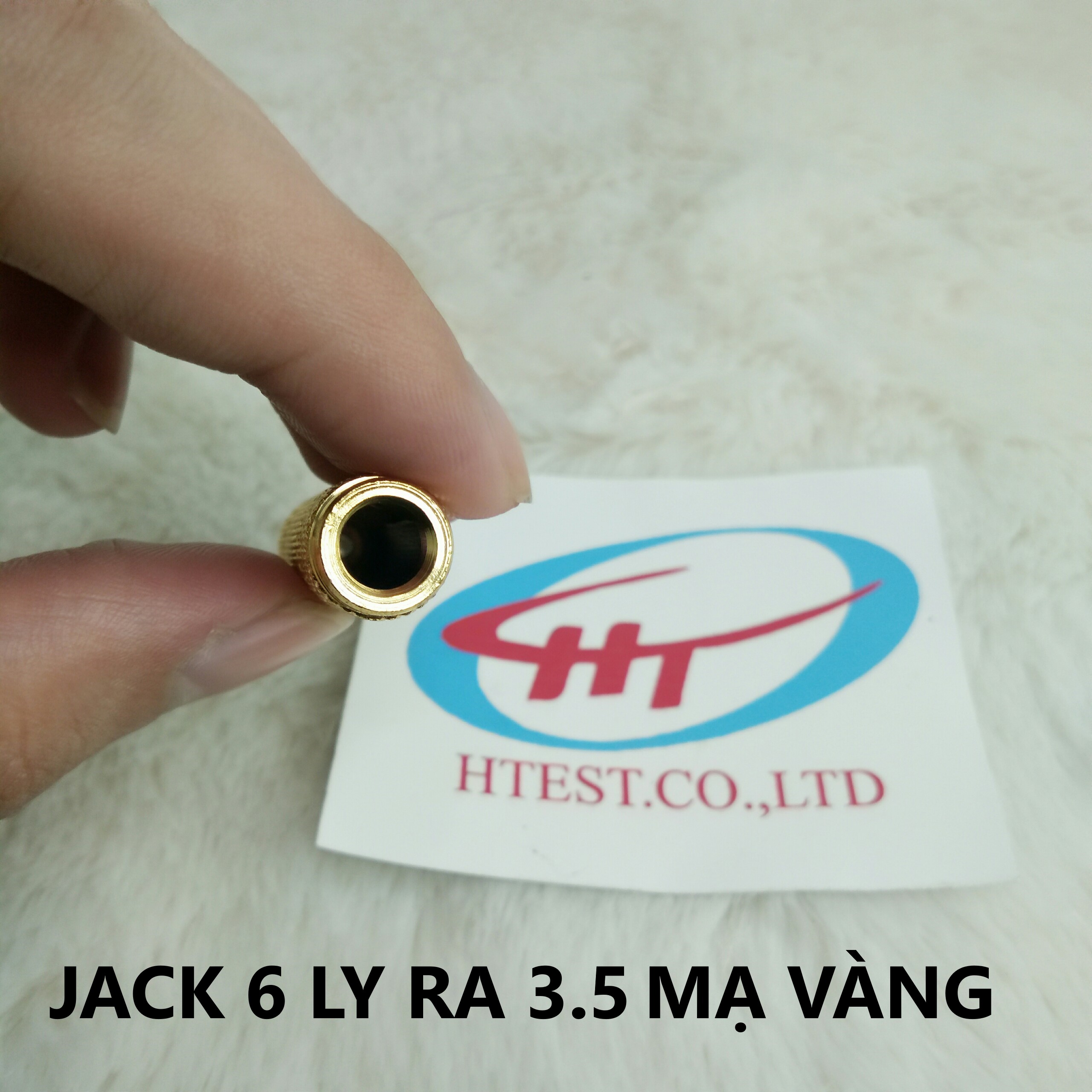 Jack chuyển đổi âm thanh mạ vàng