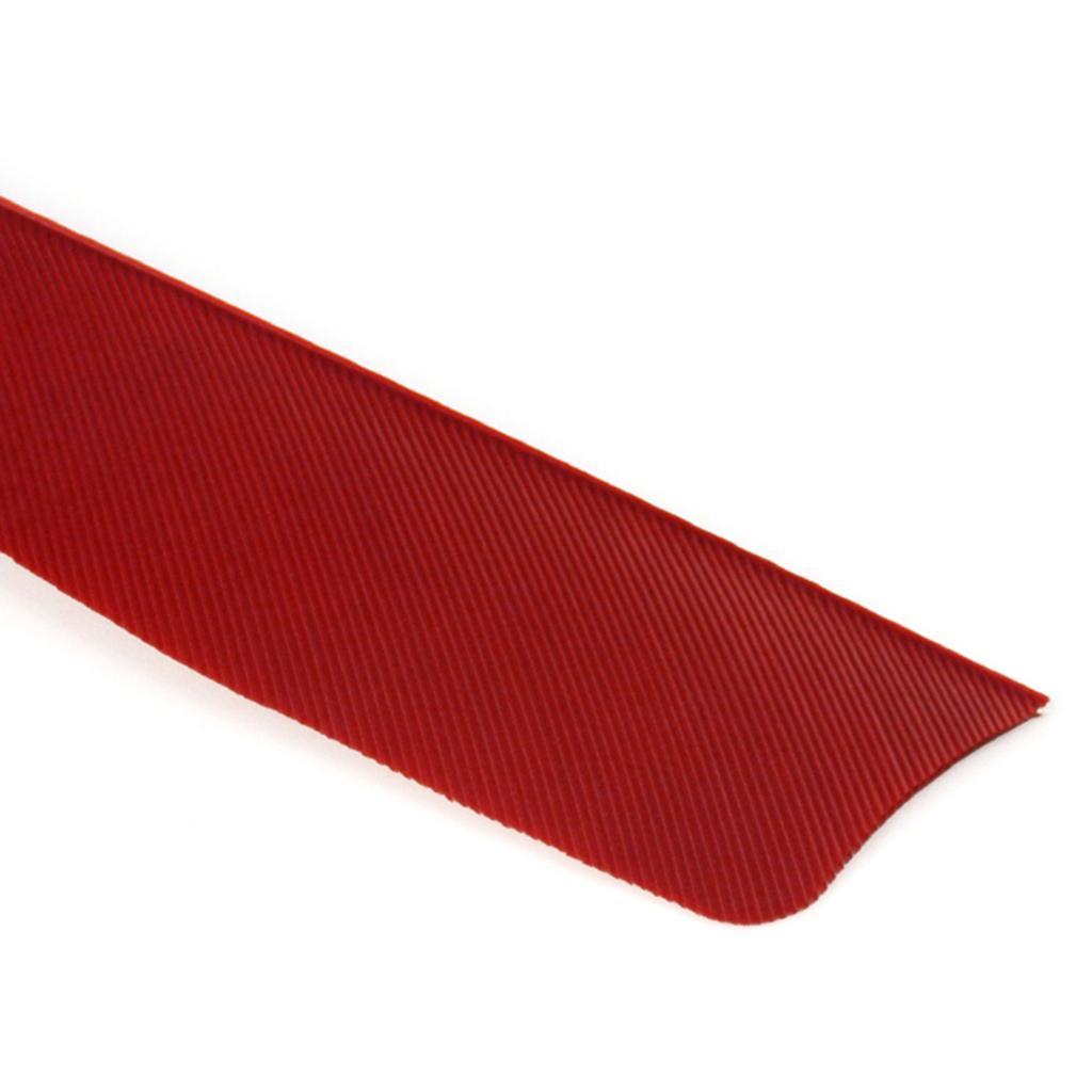 2-6pack 12 Pieces 4 Inch Archery Arrow Feathers Fletchings Vanes Red