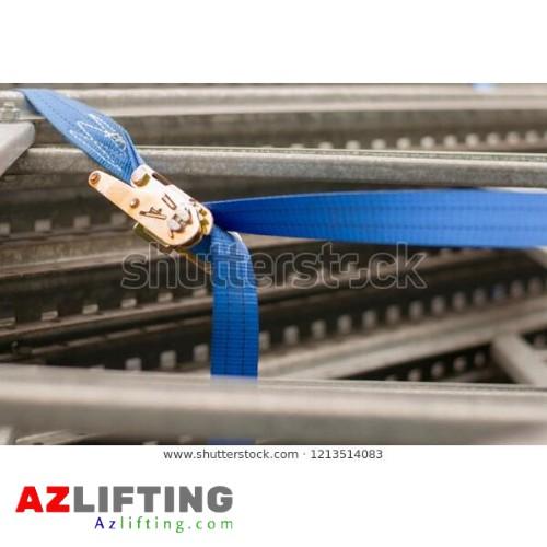 Dây tăng đơ 25mm 6 mét 1000kg móc J – dây xanh