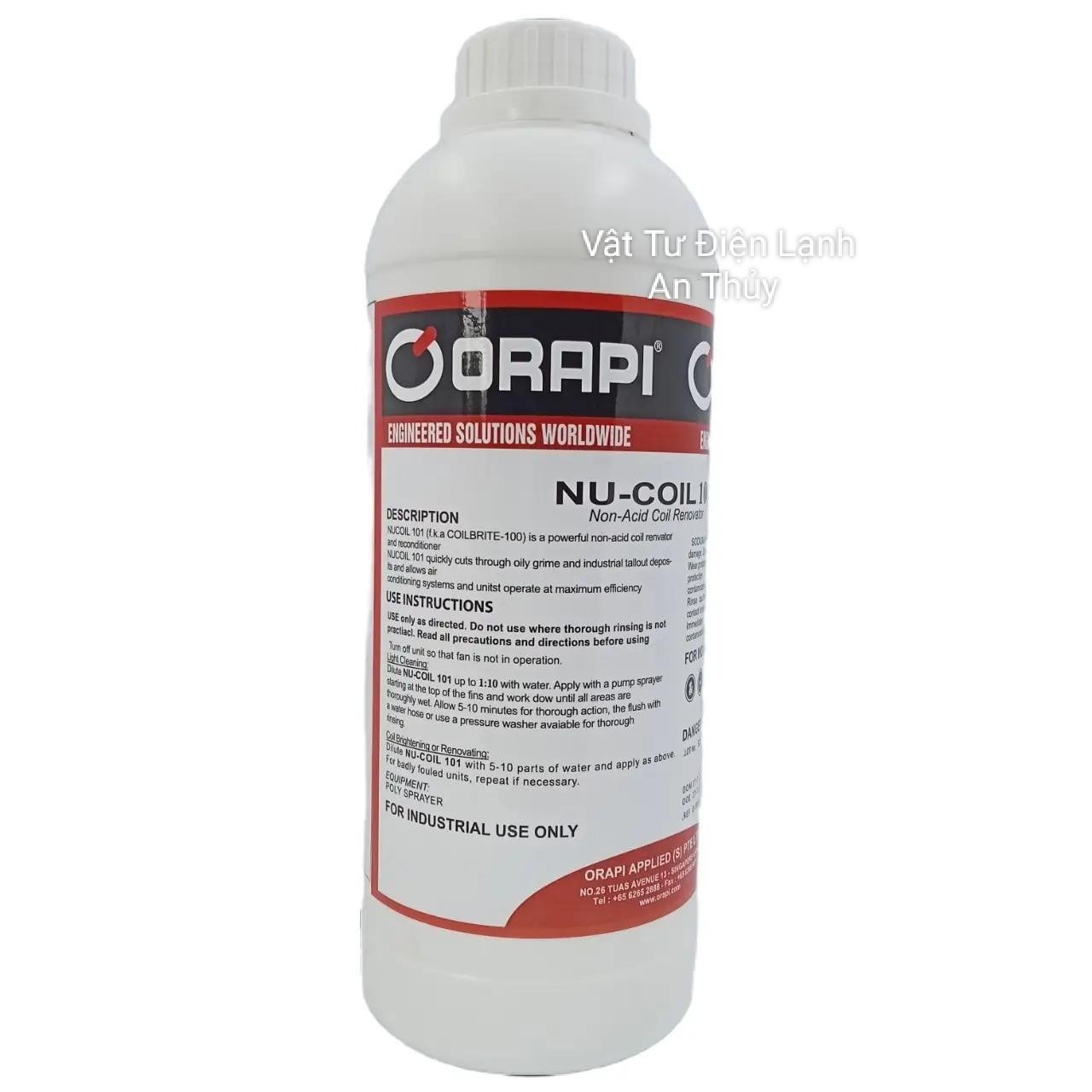 Nước tẩy dàn nóng dàn lạnh máy lạnh điều hòa chai 1 lít