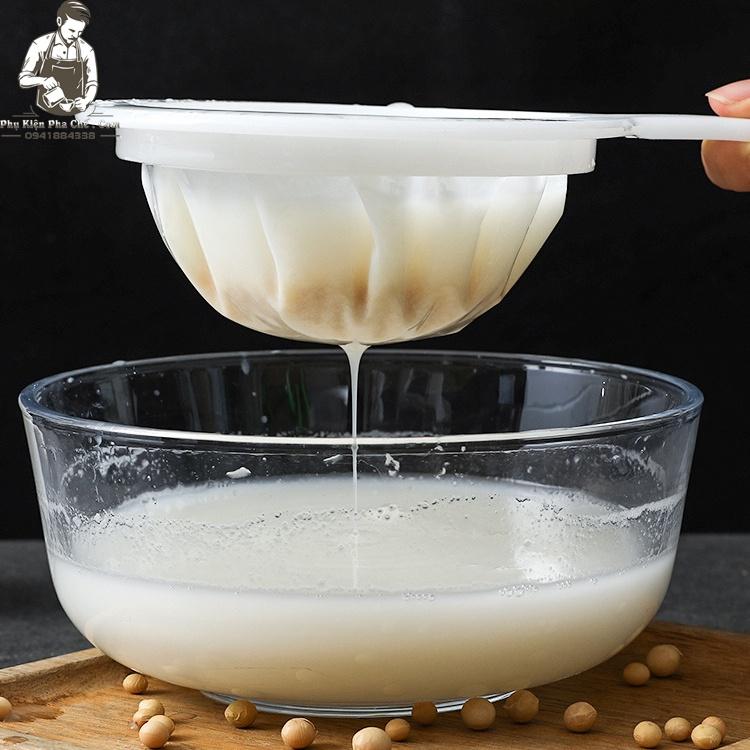 Rây Lọc Sữa Hạt Cao Cấp - Túi Vải Lọc Sữa Đậu Nành, Lọc Bã Hạt Tiện Dụng