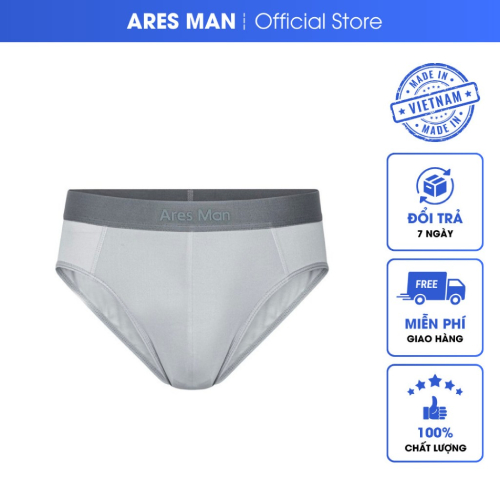 Quần lót nam, quần sịp nam tam giác Ares man cao cấp chất thun lạnh kháng khuẩn co giãn 4 chiều TGG Ares man
