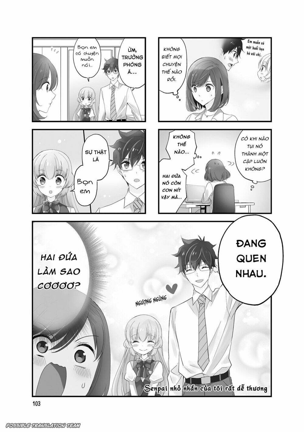 senpai nhỏ nhắn của tôi rất dễ thương chapter 29 3